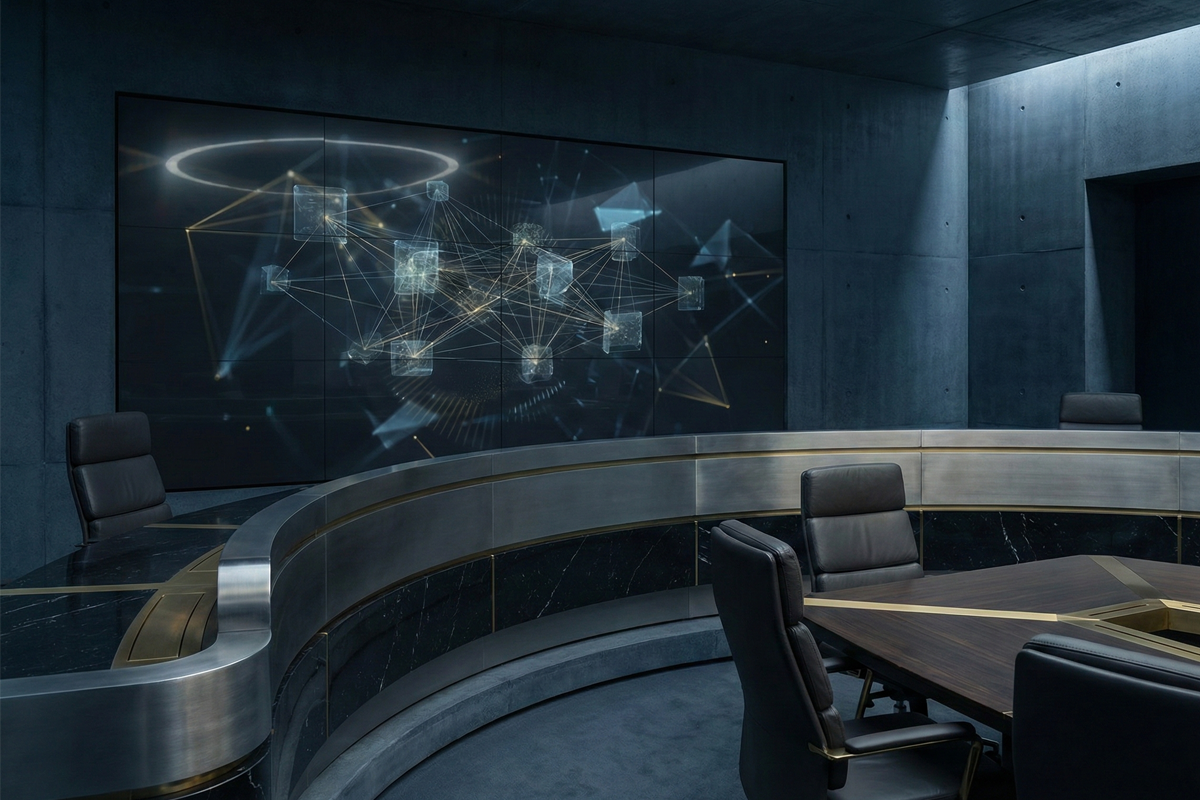 Predictive market analytics dashboard for executives